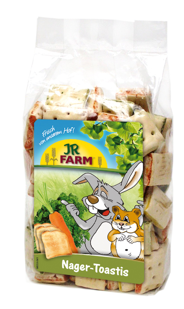 JR FARM Nager-Toasties 200g Kleintiersnack