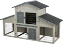 Vorschaubild Kleintierstall, 2-stöckig, 175 × 110 × 70 cm, grau