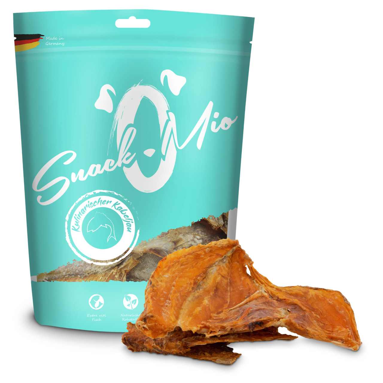 SnackOMio kulinarischer Kabeljau Hundesnacks