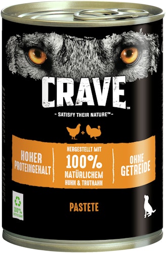 CRAVE 400 Gramm Hundenassfutter CRAVE 400 Gramm Hundenassfutter