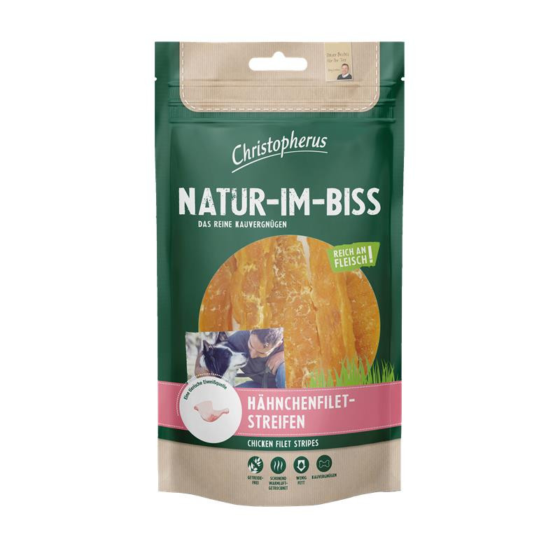 Christopherus 12 x 70g Natur-Im-Biss Hähnchenfilet