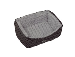 NOBBY Komfortbett "SEOLI" dunkelgrau / hellgrau 45 x 40 x 18 cm
