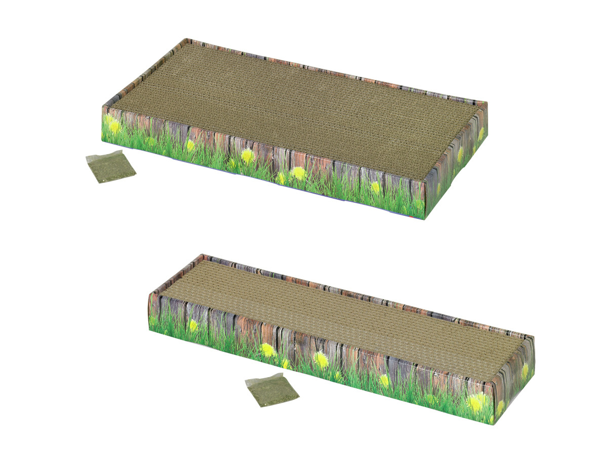 Nobby Kratzbrett aus Karton klein 48x12,5x5cm