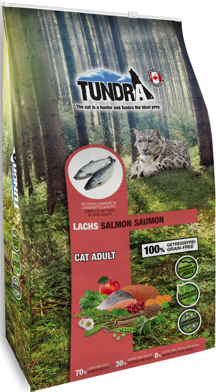 TUNDRA Cat Lachs Katzentrockenfutter