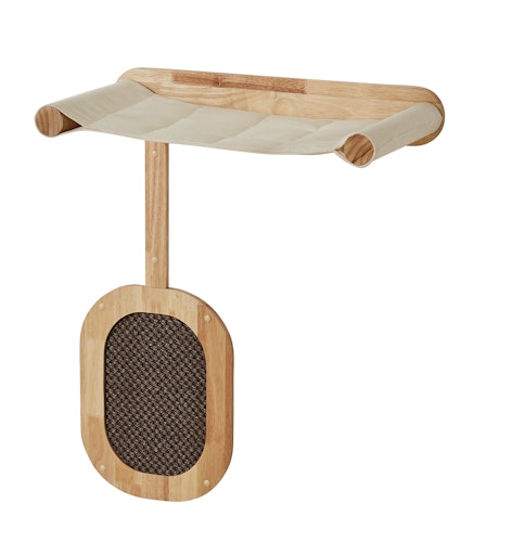 NOBBY Wandelement Hängematte"NIO" cream 70 x 31,5 x 79 cm NOBBY Wandelement Hängematte"NIO" cream 70 x 31,5 x 79 cm