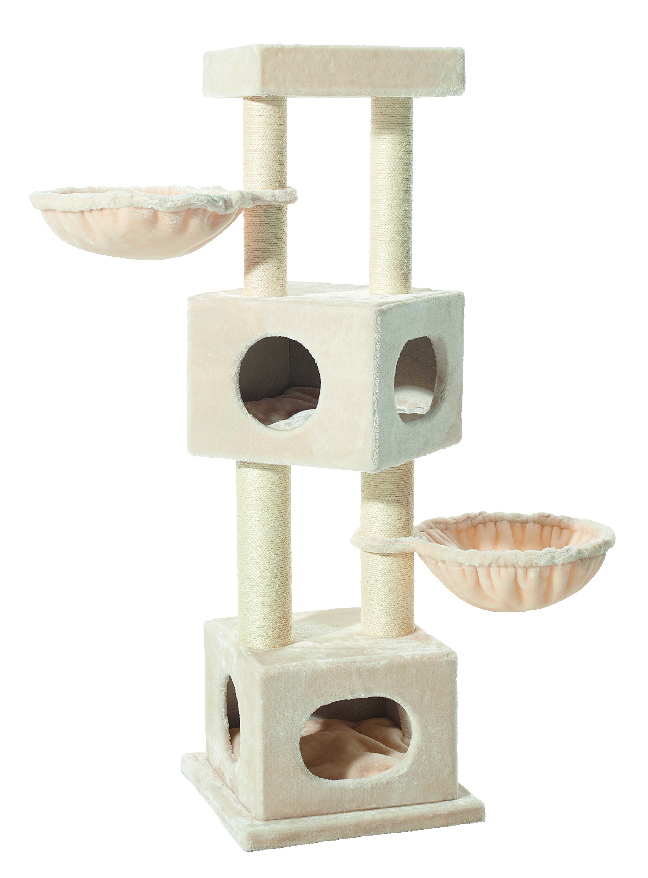 NOBBY Kratzbaum  "MERSIN" cream; 50 x 50 x 152 cm