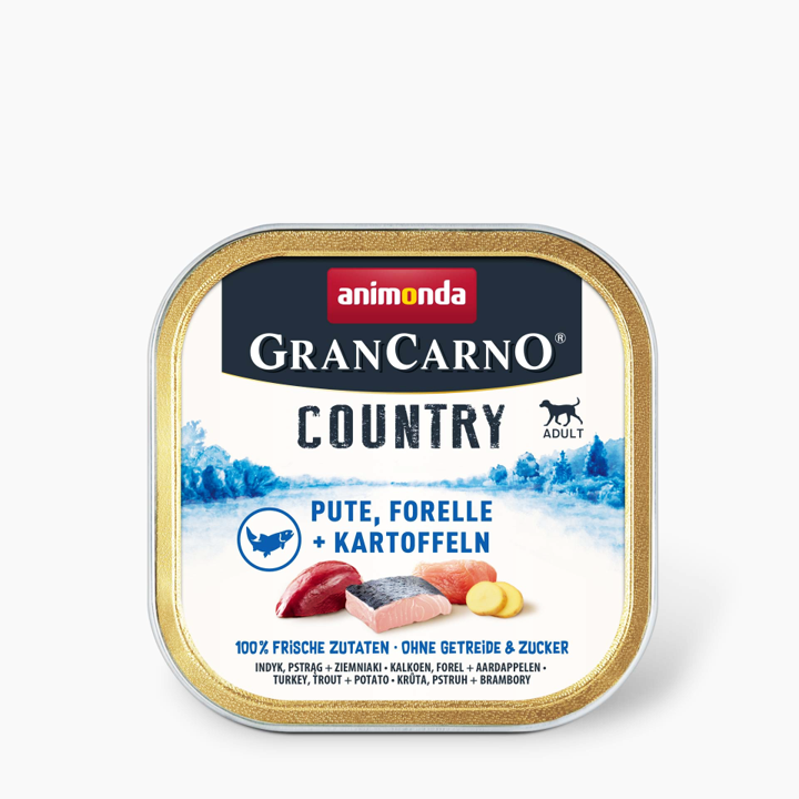 animonda Gran Carno Country 150g Schale Hundenassfutter