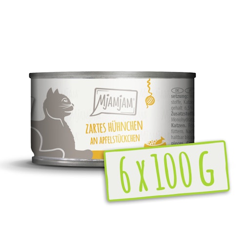 MJAMJAM 100 Gramm Katzennassfutter