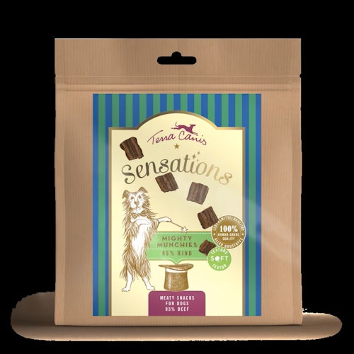 Terra Canis Sensations 90g Mighty Munchies Hundesnack