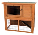 Vorschaubild TRIXIE natura Kleintierstall mit Freilaufgehege 104x52x97cm braun
