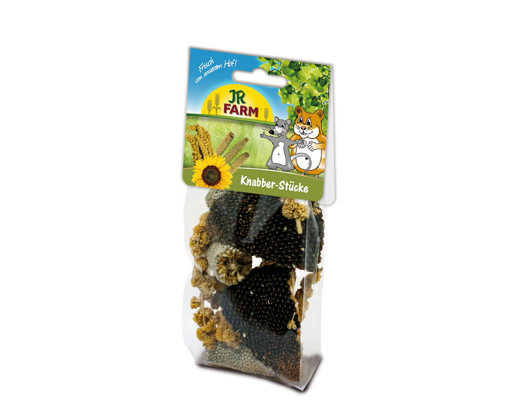 JR FARM Knabber-Stücke 50g Kleintiersnack