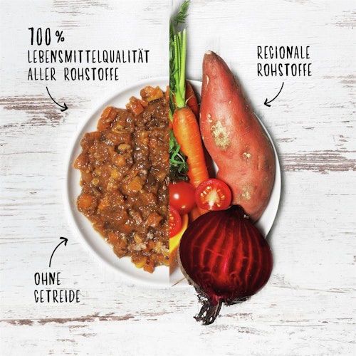 Dog's Love BARF Organics 400g Dose Hundenassfutter