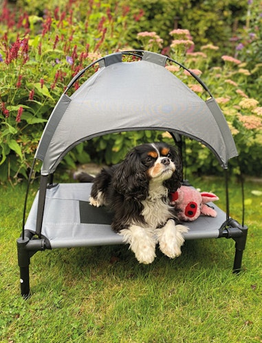 Nobby Outdoor Hundeliege Chill Cool mit Sonnendach Hundeschlafplatz