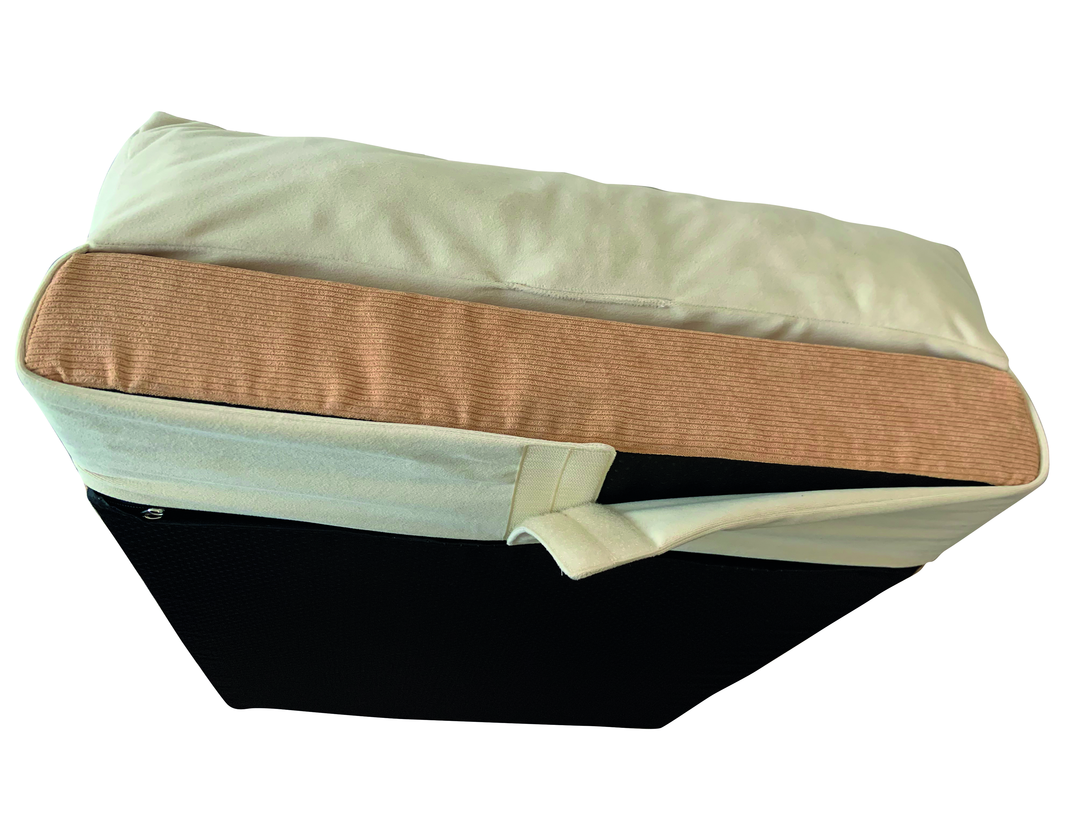 NOBBY Komfortmatte eckig "BEVIS" braun L x B x H: 75 x 55 x 8 cm