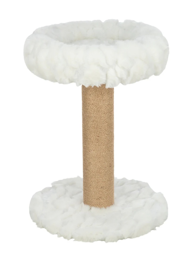 TRIXIE Kratzbaum Mirella mit Bettchen, 68 cm, weiß