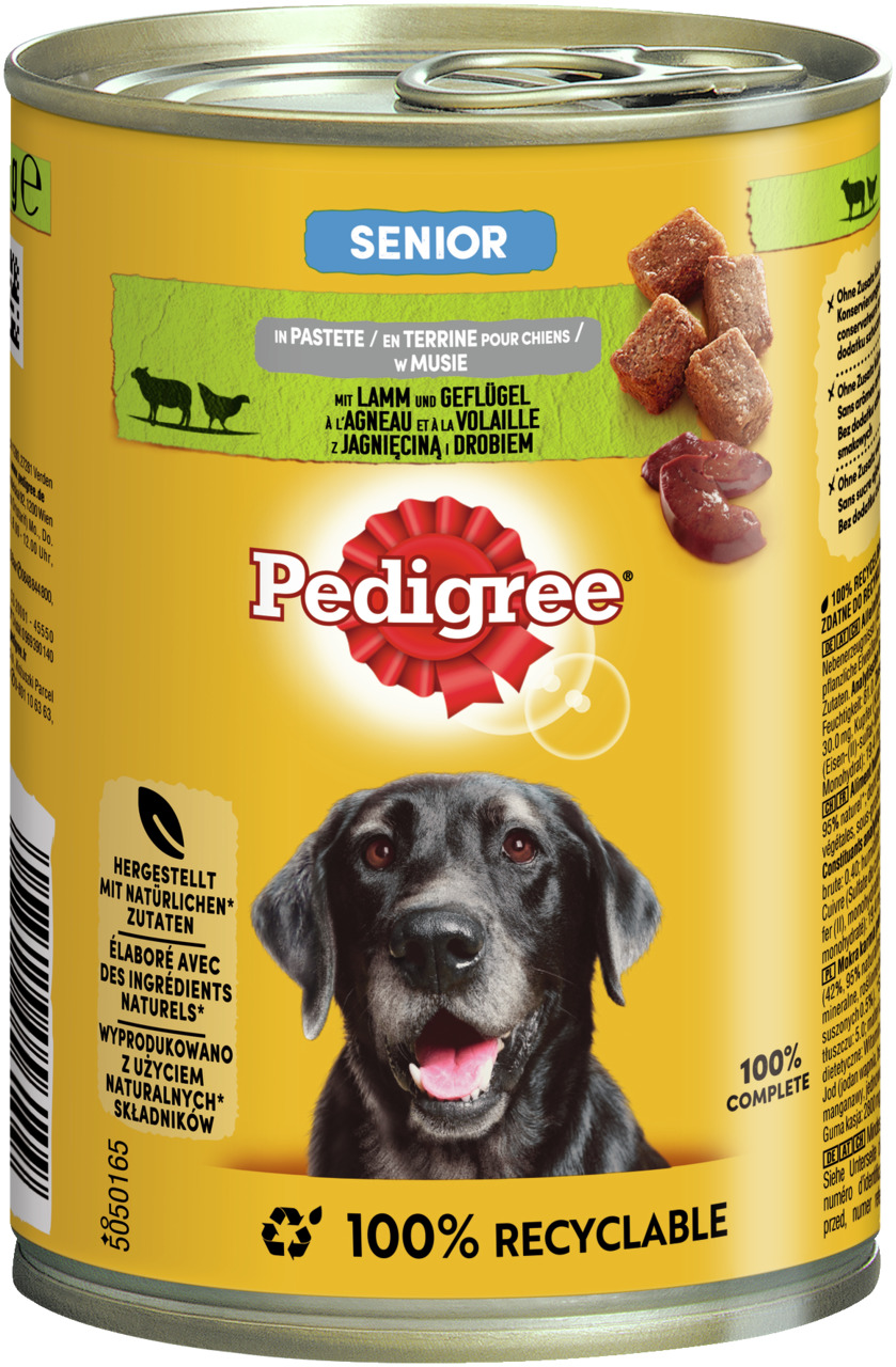 Pedigree Senior 400 Gramm Hundenassfutter