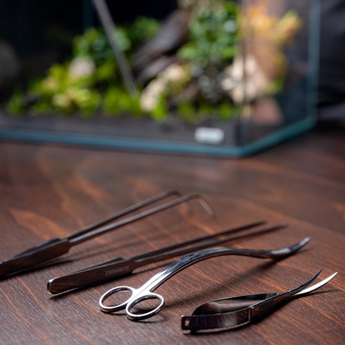 DENNERLE Plant Tweezer Curved 30 Centimeter Aquarienpflege