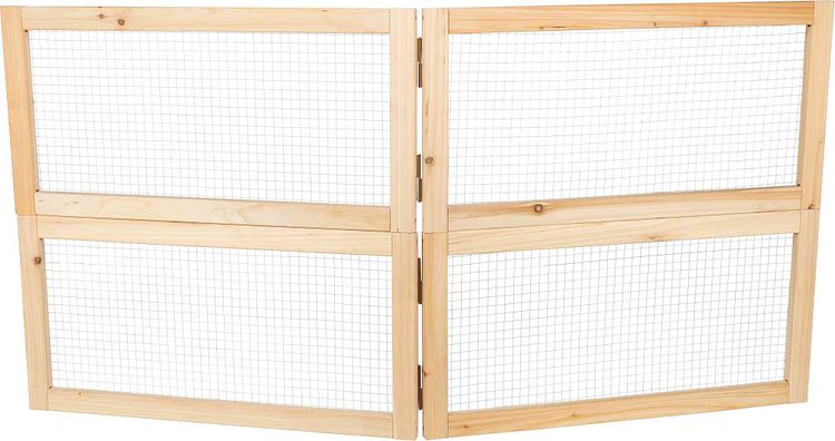 TRIXIE Indoor Freilaufgehege, Meerschweinchen, 4 Elemente à 60 × 30 cm