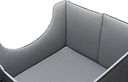 Vorschaubild TRIXIE Autositz, 45 × 28 × 40 cm, schwarz/grau