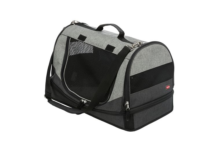 TRIXIE Tasche Holly, 30 × 30 × 50 cm, schwarz/grau