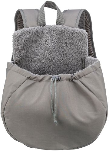 TRIXIE Fronttasche Molly, 25 × 38 × 17 cm, grau