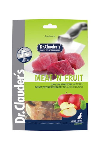 Dr. Clauder's Meat'N' Fruit (Ludwigswelt) 80 Gramm Hundesnack