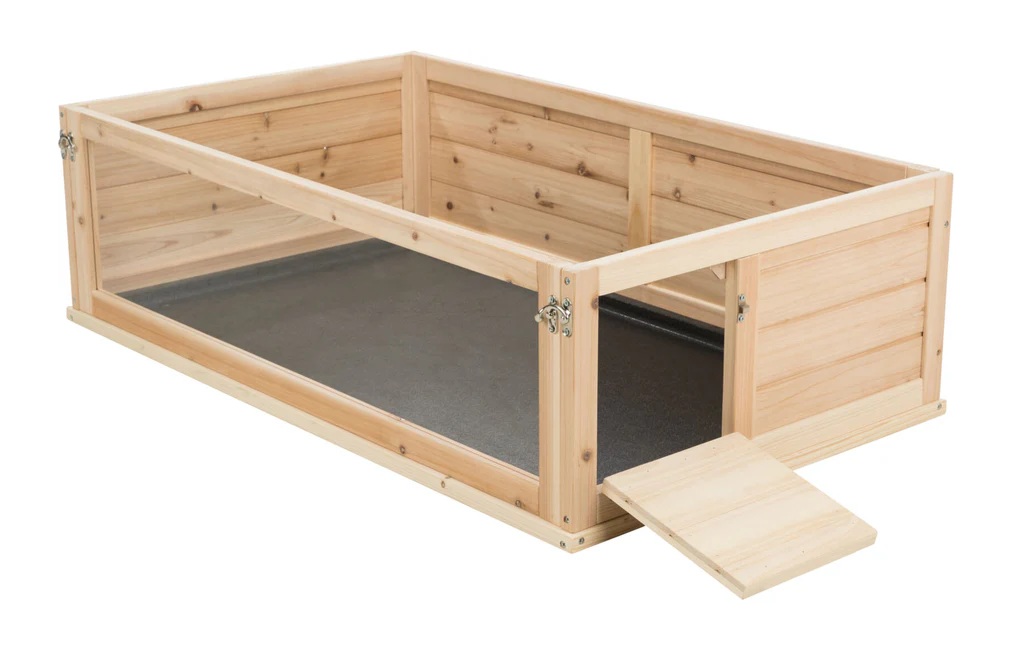 TRIXIE Indoor Gehege, Meerschw., Holz/Kunsstoff, 114 × 30 × 74 cm