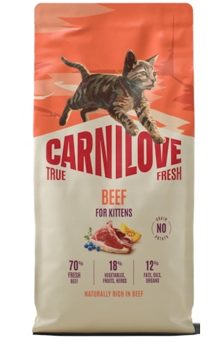 Carnilove True Fresh Kitten Rind Katzentrockenfutter