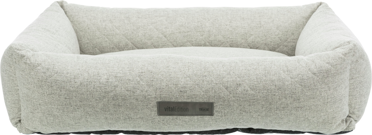 TRIXIE Vital Bett Noah eckig hellgrau Hundeschlafplatz