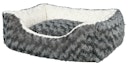 Vorschaubild TRIXIE Kuschelbett Kaline 65 x 50 Centimeter grau/creme Katzenliegeplatz