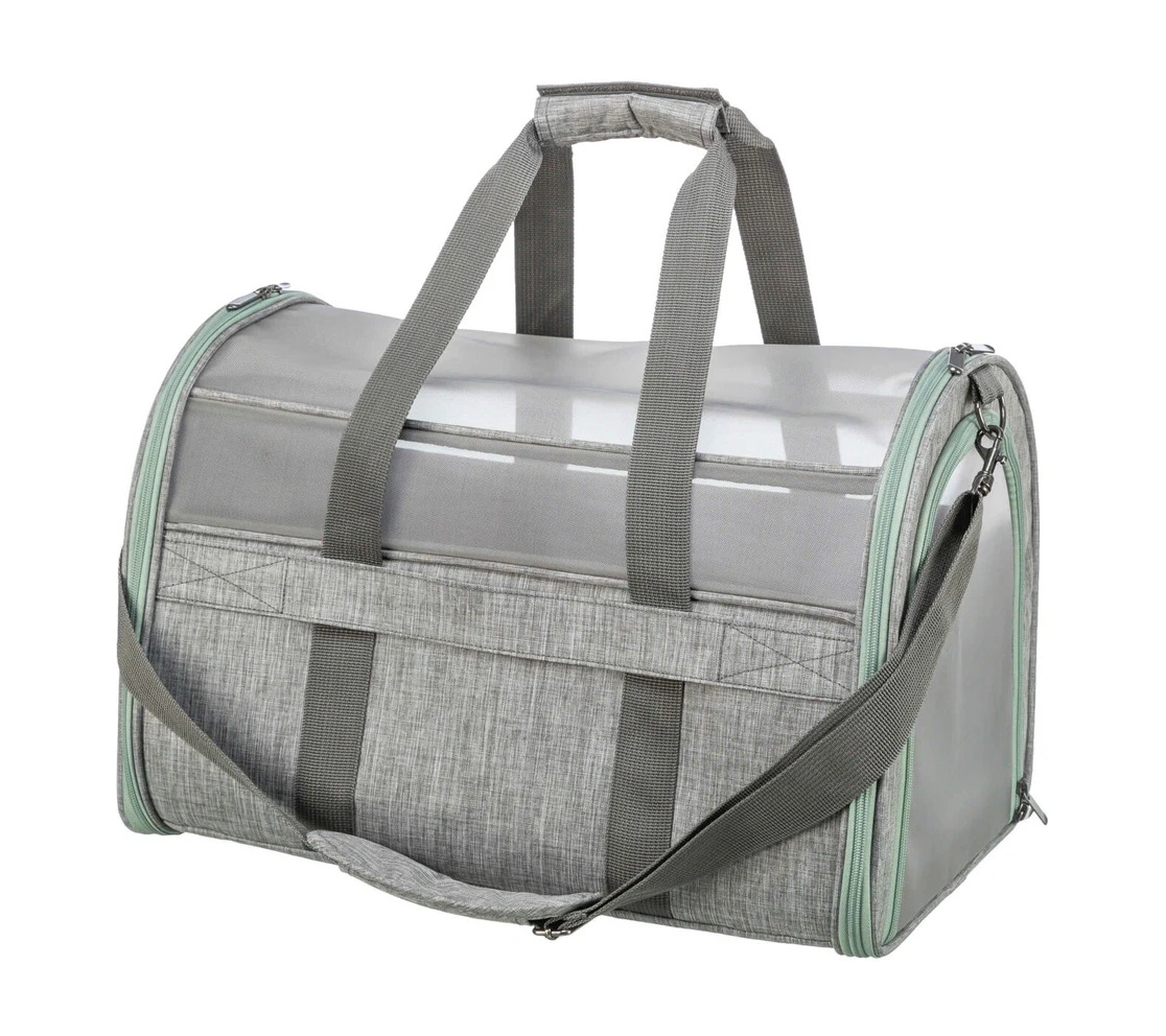 TRIXIE Tasche Dillon, 33 × 32 × 54 cm, grau/mint