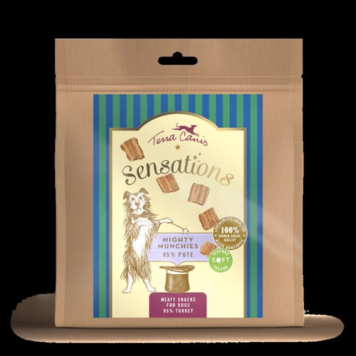 Terra Canis Sensations 90g Mighty Munchies Hundesnack