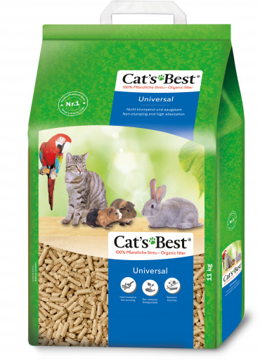 CAT'S BEST Universal 11kg (20 Liter) Katzenstreu / Kleintierstreu