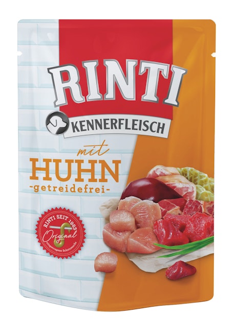 RINTI Kennerfleisch Pouchbeutel 400g HundenassfutterVorschaubild