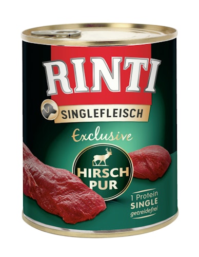 RINTI Singlefleisch Exclusive 800g Dose Hundenassfutter