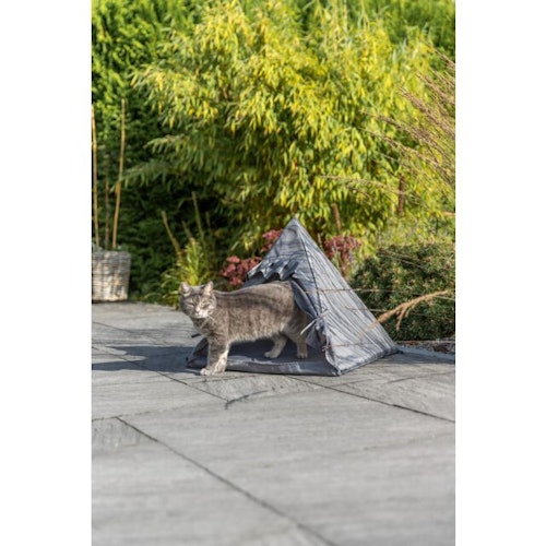 Höhle Tipi Samoa, 55 × 50 × 55 cm, grau