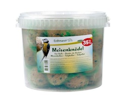 Erdtmann Meisenknödel im Eimer (35 Stück) Wildvogelfutter