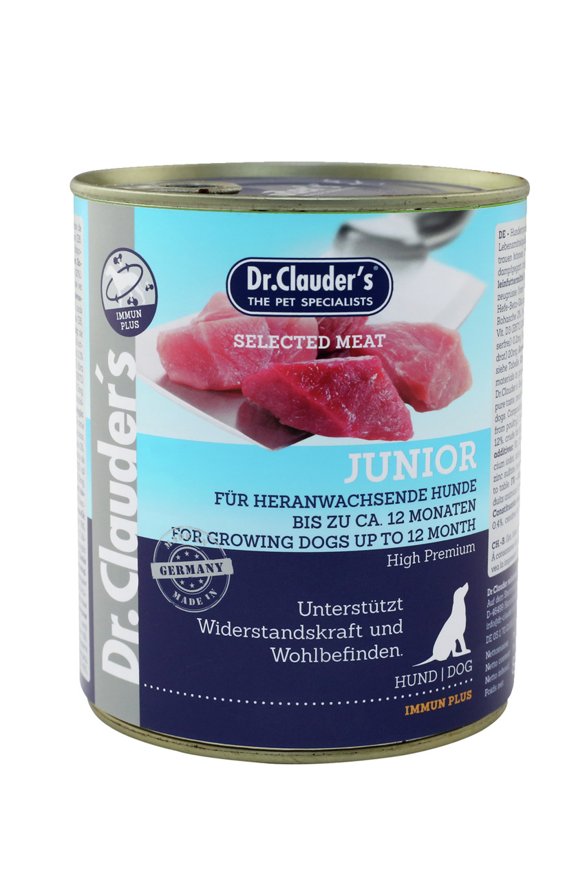 Dr. Clauder's Selected Meat Immun plus 800g Dose Hundespezialfutter