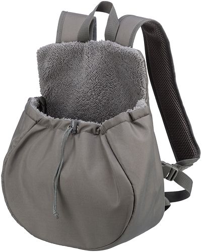 TRIXIE Fronttasche Molly, 25 × 38 × 17 cm, grau