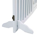Vorschaubild TRIXIE Hunde-Absperrgitter 4-teilig mit kleiner Tür 60-160x81cm weiß