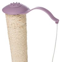 TRIXIE Kratzpfote mit Stamm, 50 cm, natur/flieder