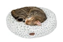 Vorschaubild NOBBY Donut "ALANIS" leopard grau Ø 45 cm
