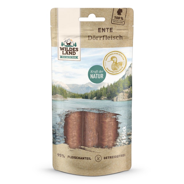 Wildes Land Dörrfleisch Hunde SnackVorschaubild