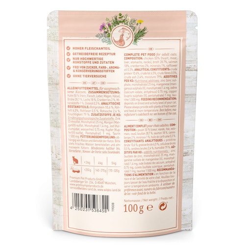 WILDES LAND Katze CLASSIC 90 / 100g