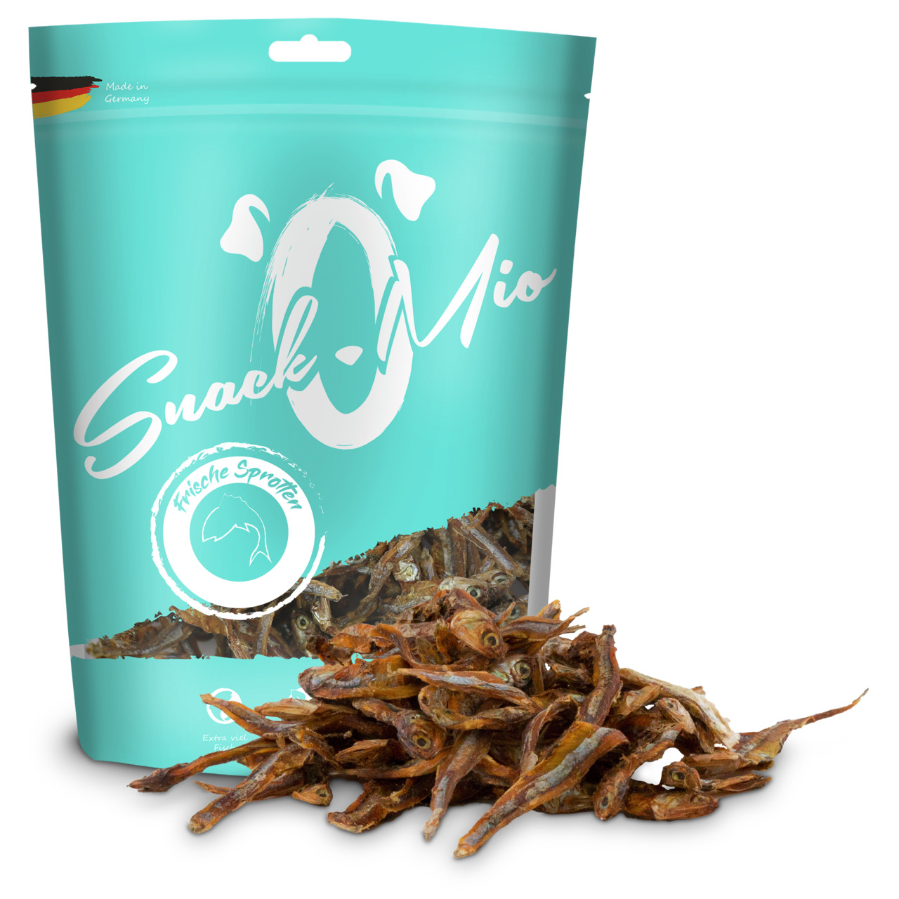 SnackOMio frische Sprotten Hundesnacks