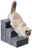 TRIXIE Treppe mit Stauraum, 34 × 45 × 50 cm, grau