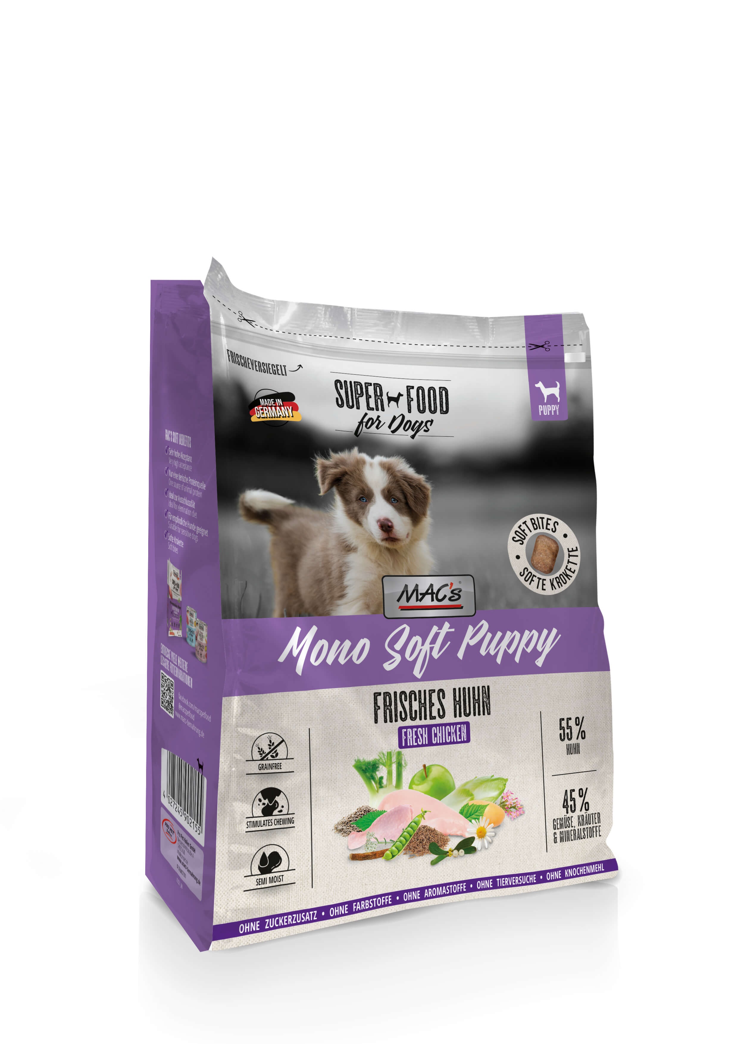MAC's Dog Mono Soft Puppy Huhn