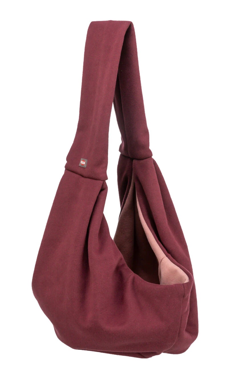 TRIXIE Fronttasche Soft, 22 × 20 × 60 cm, rosa