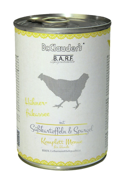 Dr. Clauder's BARF Komplett Menü 400g Dosen HundenassfutterVorschaubild