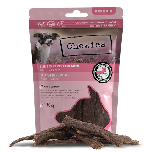 Chewies Fleischstreifen Mini Lamm 70g